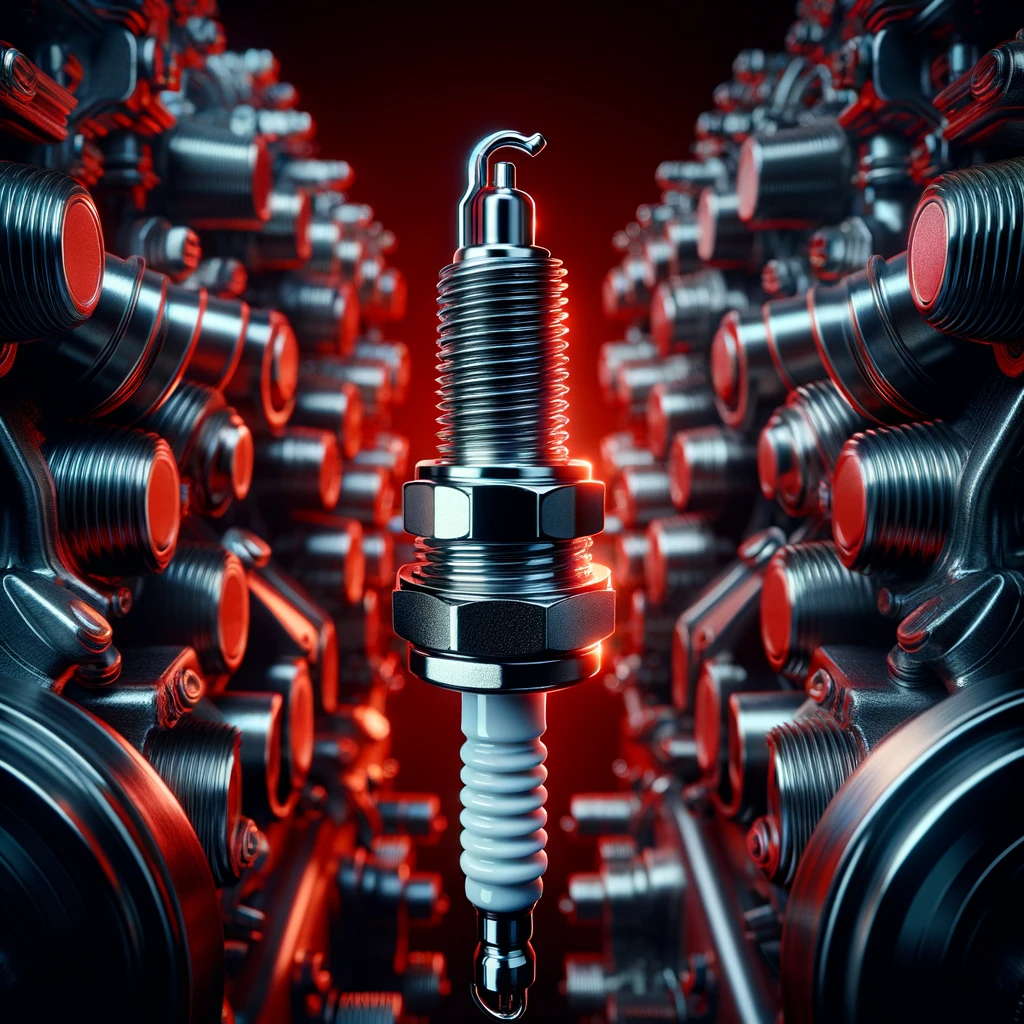 Mechanic conducting spark plug replacement at Levin cars in Levin